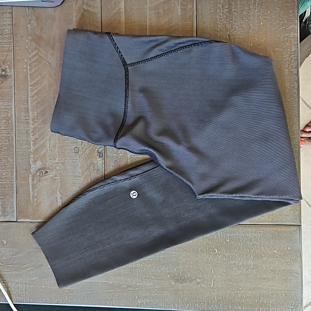 Base Pace High Rise 25" , two toned ribbed leggings - Picture 8 of 8